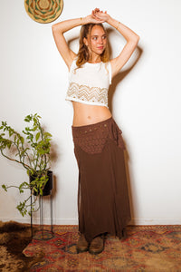 FOREST SKIRT BROWN