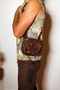 LABRADORITE LEATHER HOLSTER BROWN