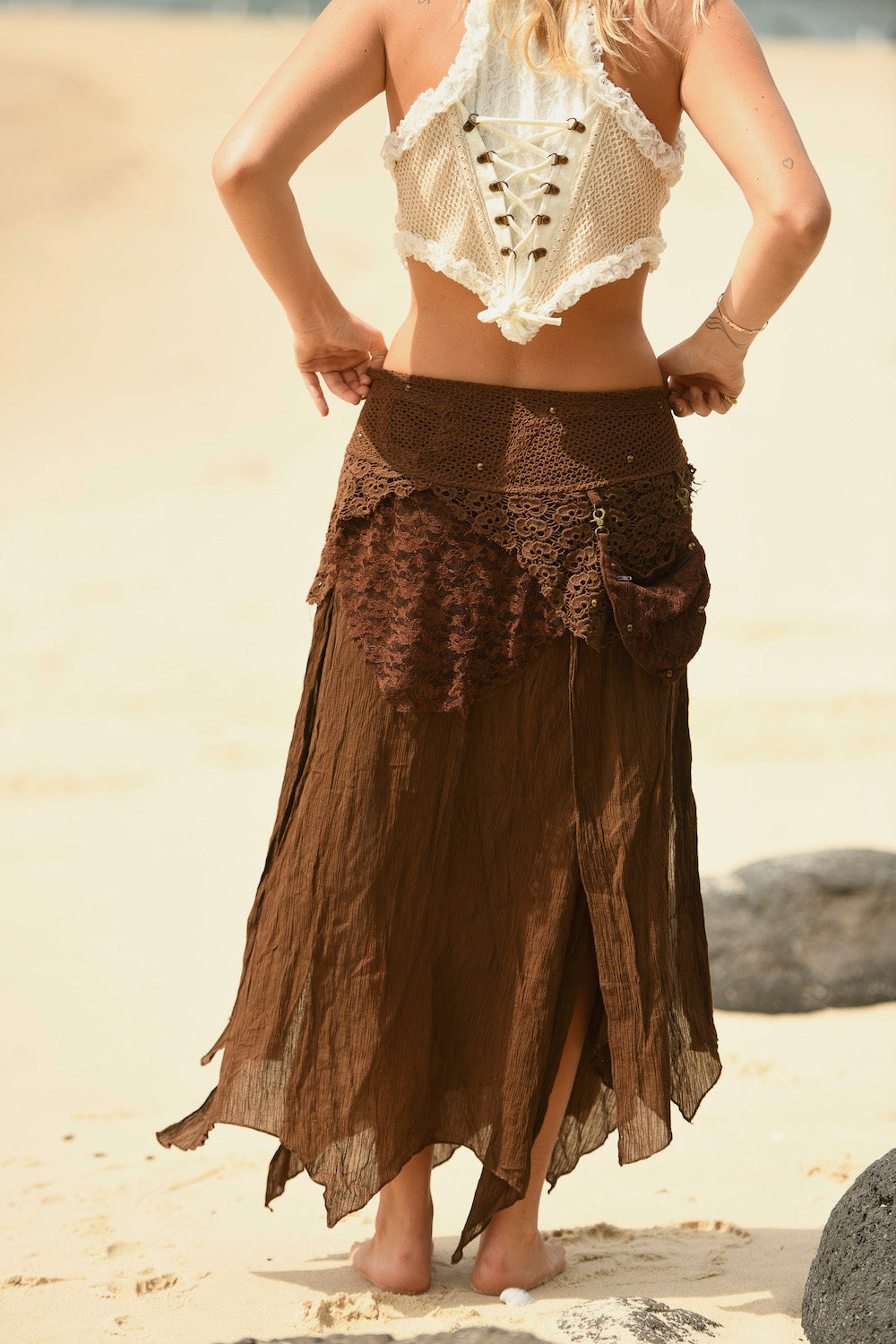 FOREST SKIRT BROWN