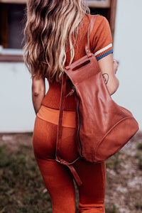 CLEO BACKPACK - BROWN