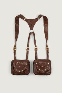 LABRADORITE LEATHER HOLSTER BROWN