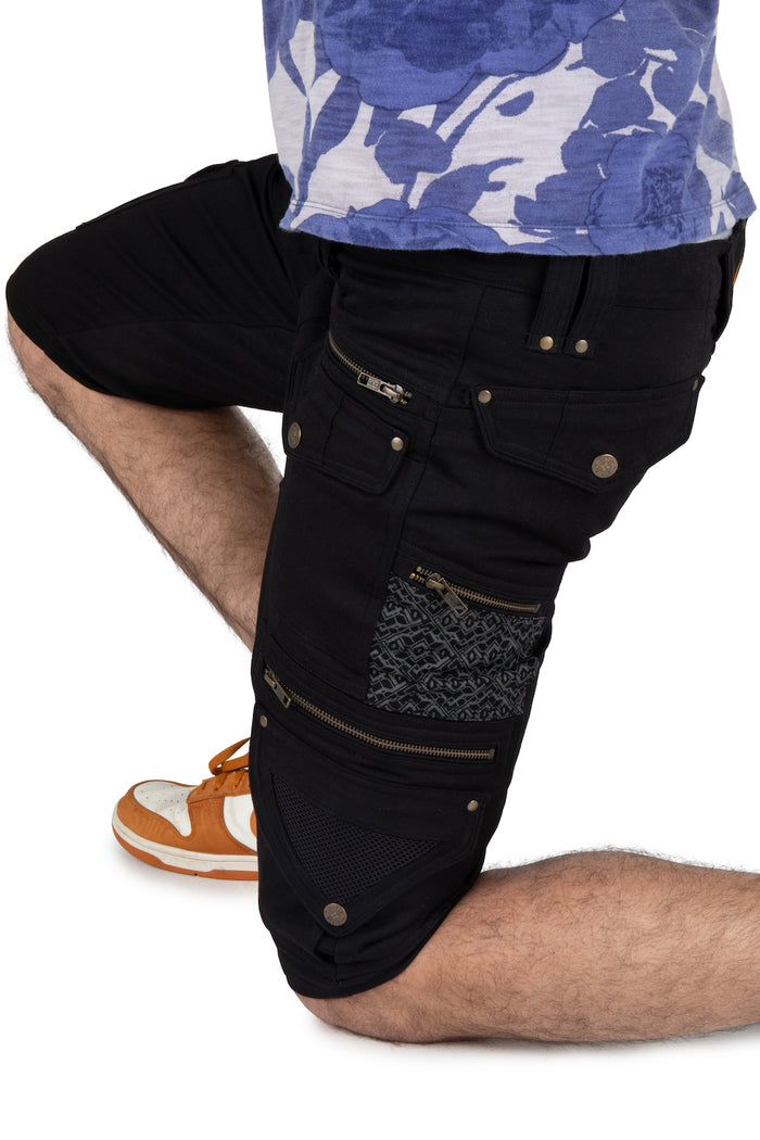 BASSLINE SHORTS BLACK - NEW COLLECTION