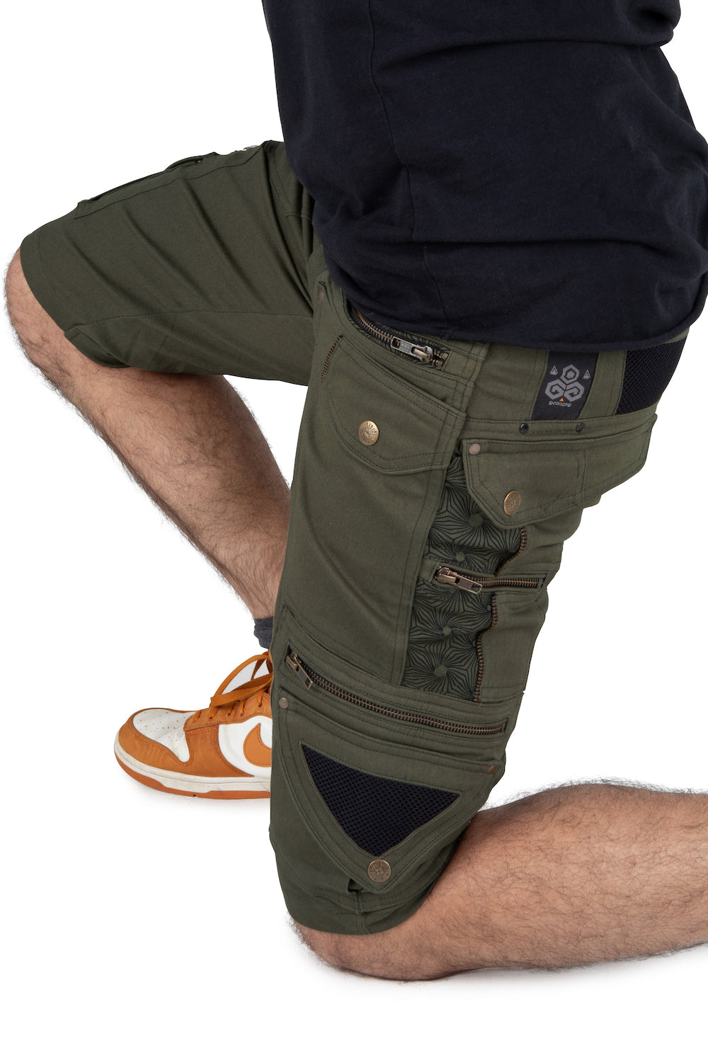 PSY K SHORTS OLIVE GREEN - NEW COLLECTION