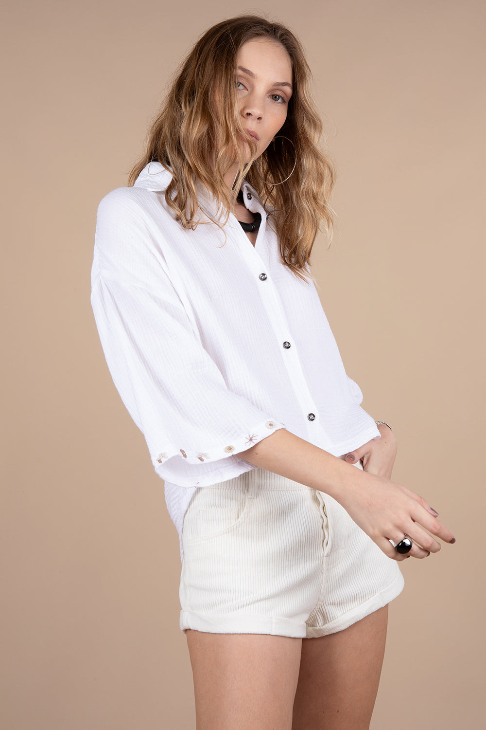 NIKKO HANDMADE SHIRT WHITE