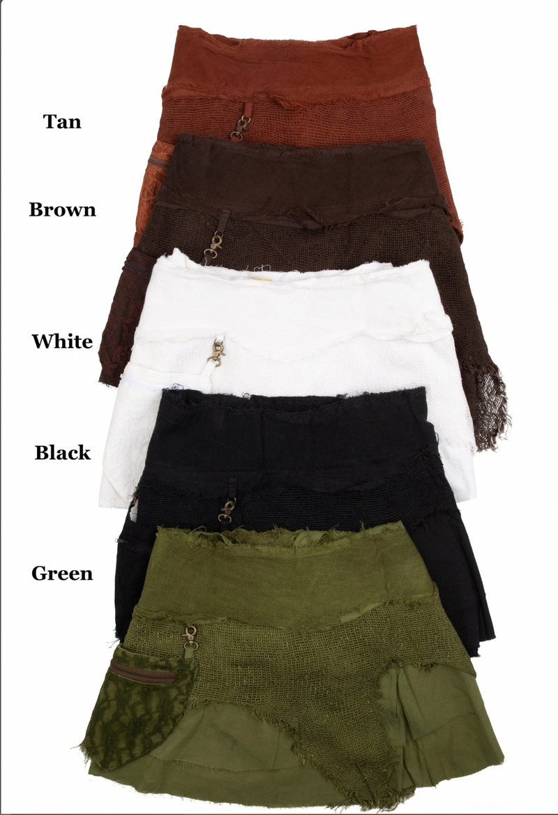 LENA SKIRT BROWN