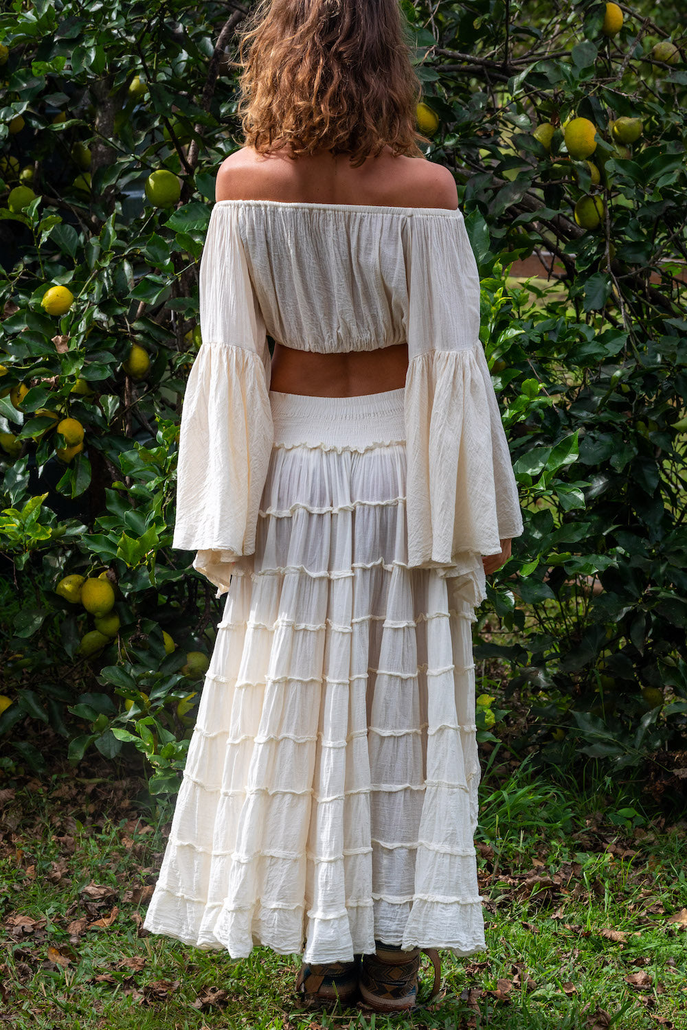 SEASHELL WATERFALL SKIRT