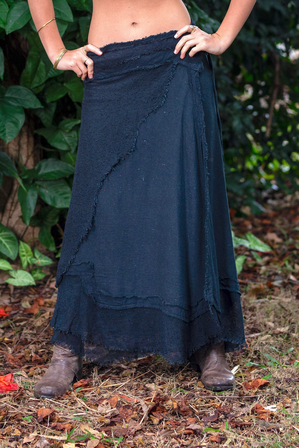 PATCHOULI SKIRT BLACK