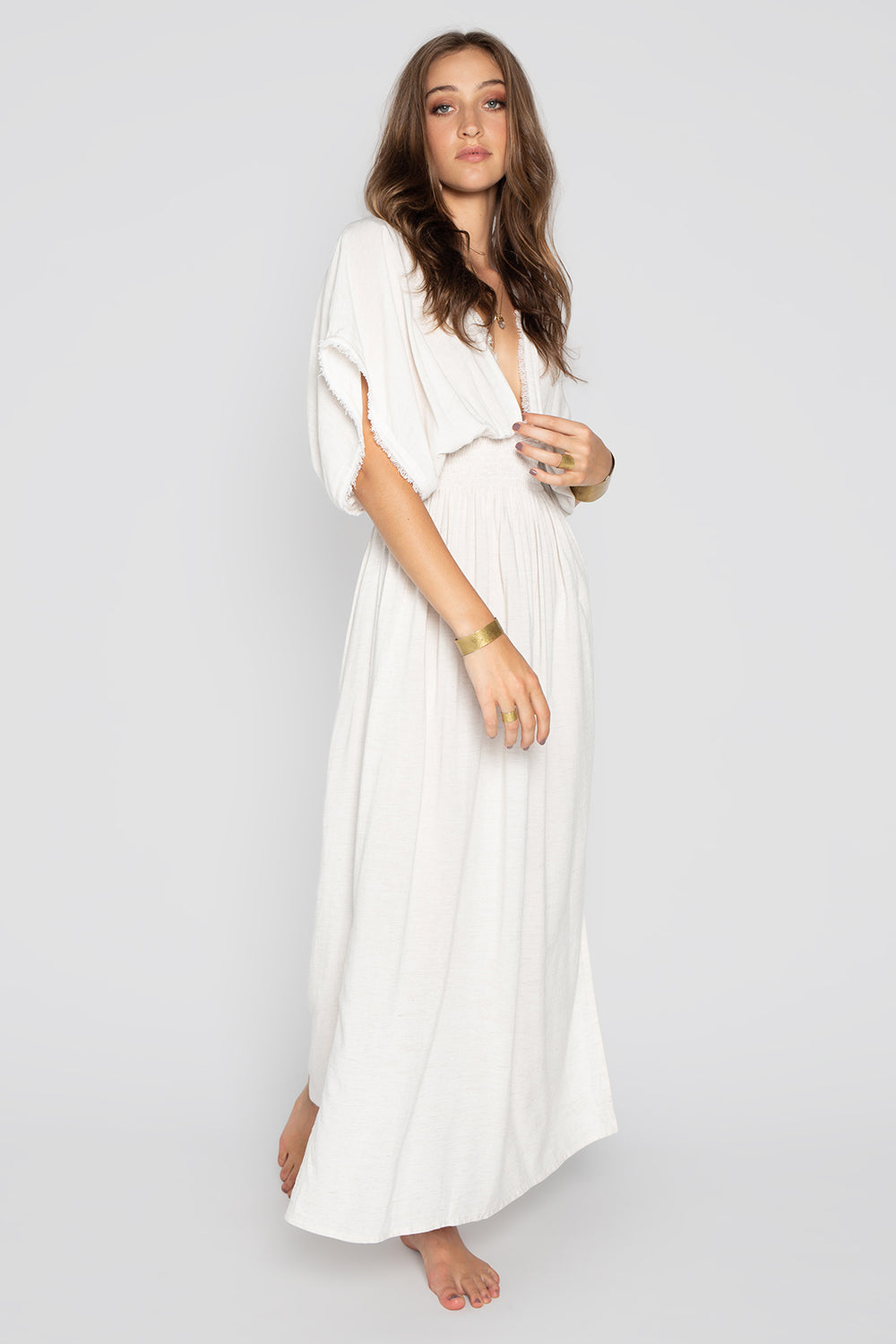 CLEOPATRA DRESS WHITE