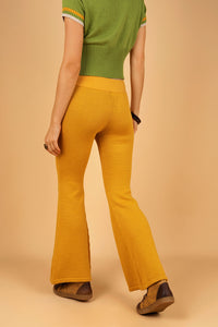 ELIOTT KNIT PANTS MUSTARD