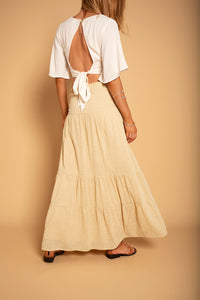 CELESTE SKIRT CREAM