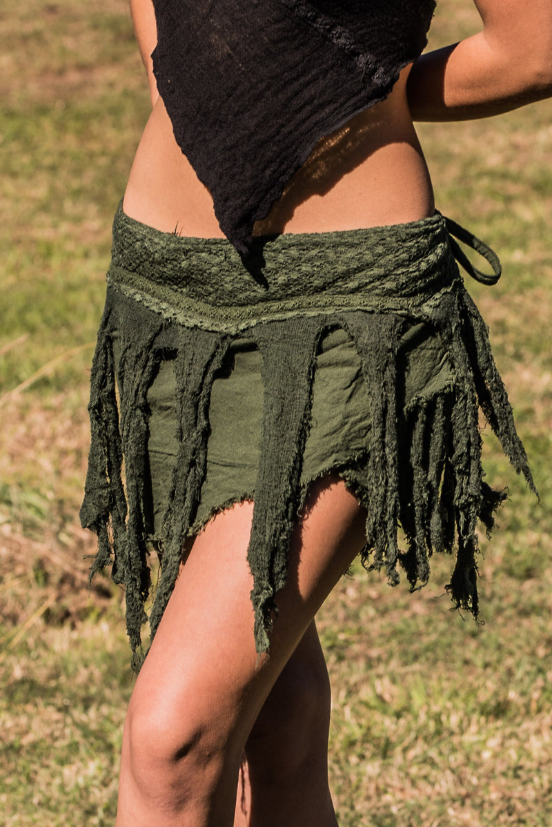 JUNGLE SKIRT GREEN