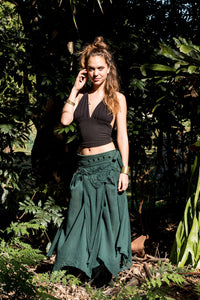 FOREST SKIRT GREEN