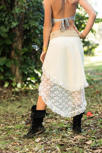 GAIA SKIRT WHITE