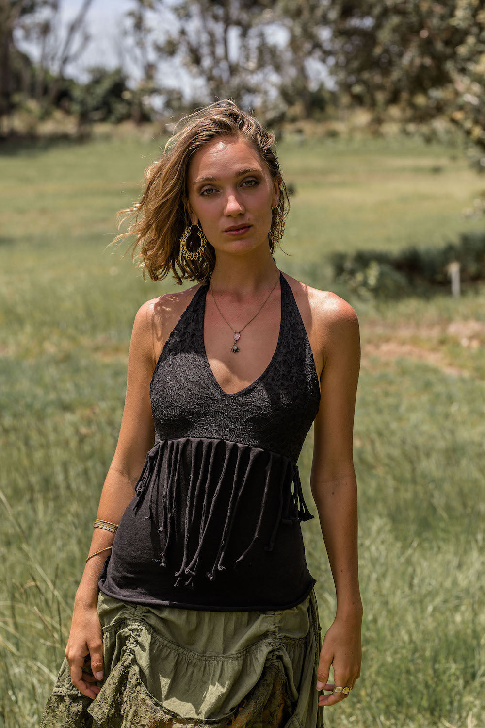 FREE SPIRIT TOP BLACK