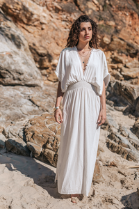 CLEOPATRA DRESS WHITE