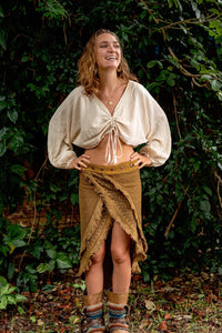 PALO SANTO SKIRT TAN