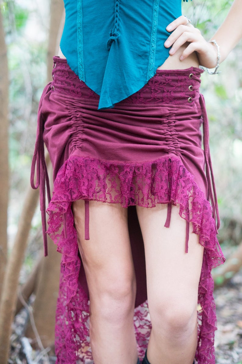 SITA SKIRT IN MAROON