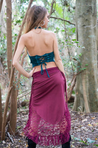 SITA SKIRT IN MAROON